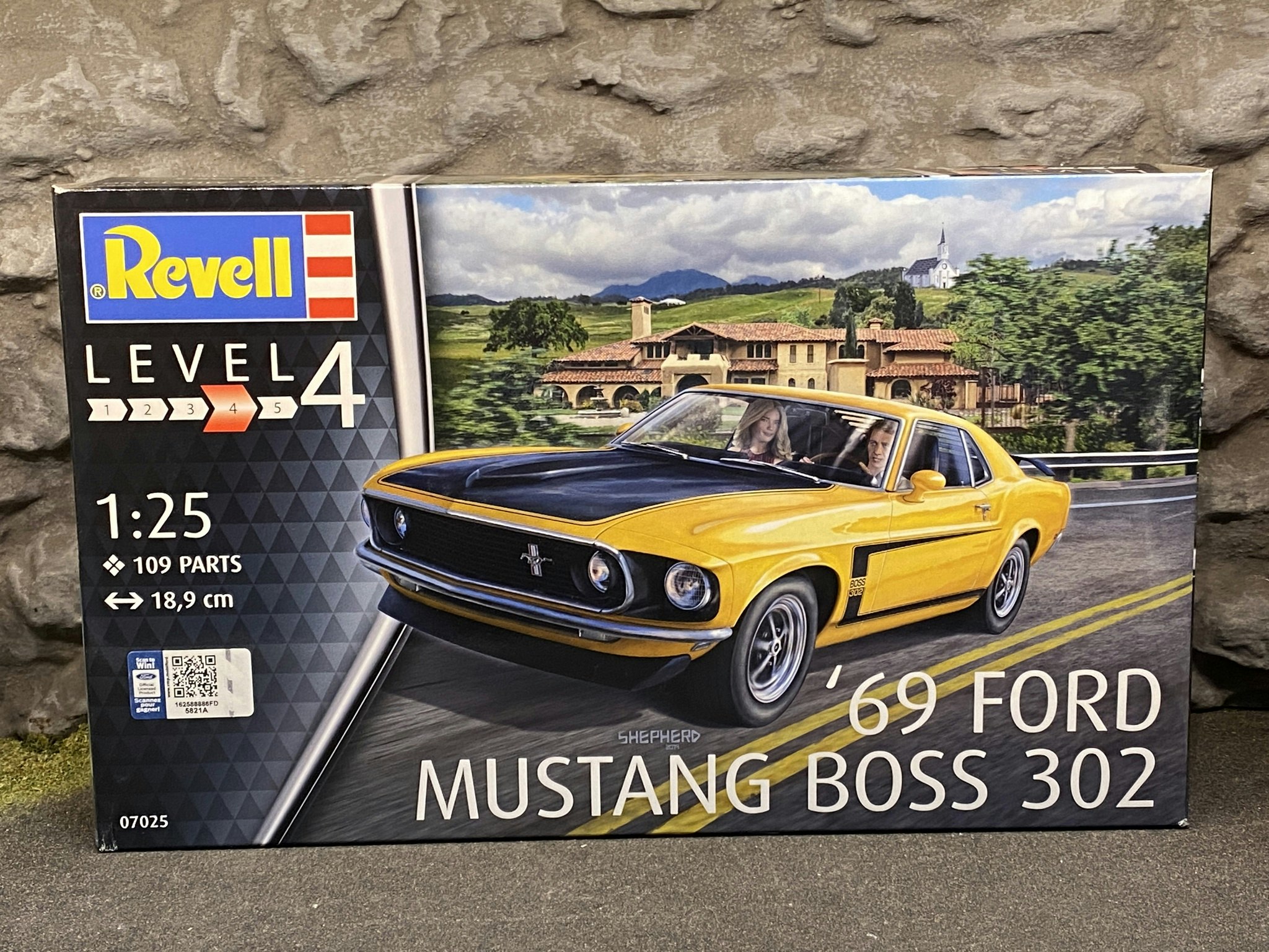 Skala 1/25 Ford Mustang Boss 302 69' fr Revell