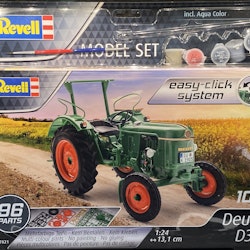 Scale 1/24 Deutz D30, Building model with brush paint & glue from Revell