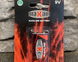 Maxam Alkaline battery 9v - 6LR61 1-pack