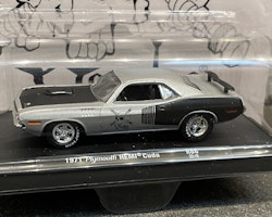 Skala 1/64 1971 Plymouth HEMI Cuda fr M2 Machines