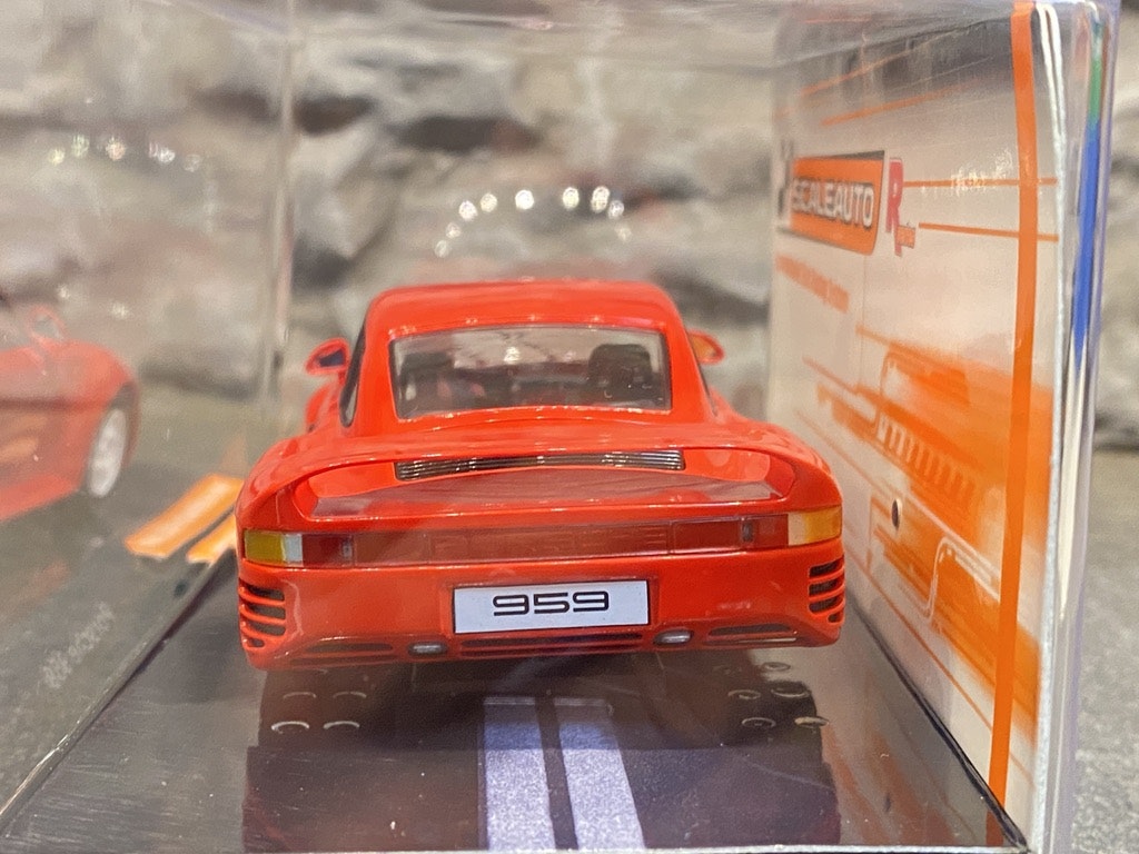 Scale 1/32 Scaleauto Analog Slotcar: Porsche 959 Street Car Red - Racing AW