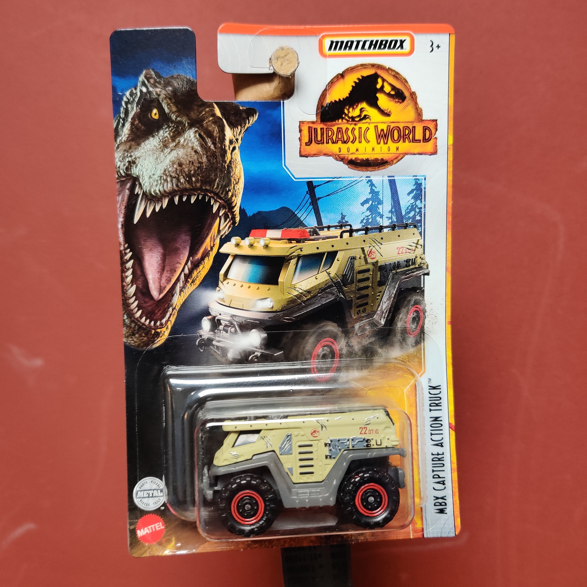 Skala 1/64 Matchbox: MBX Capture Action Truck "Jurassic World"