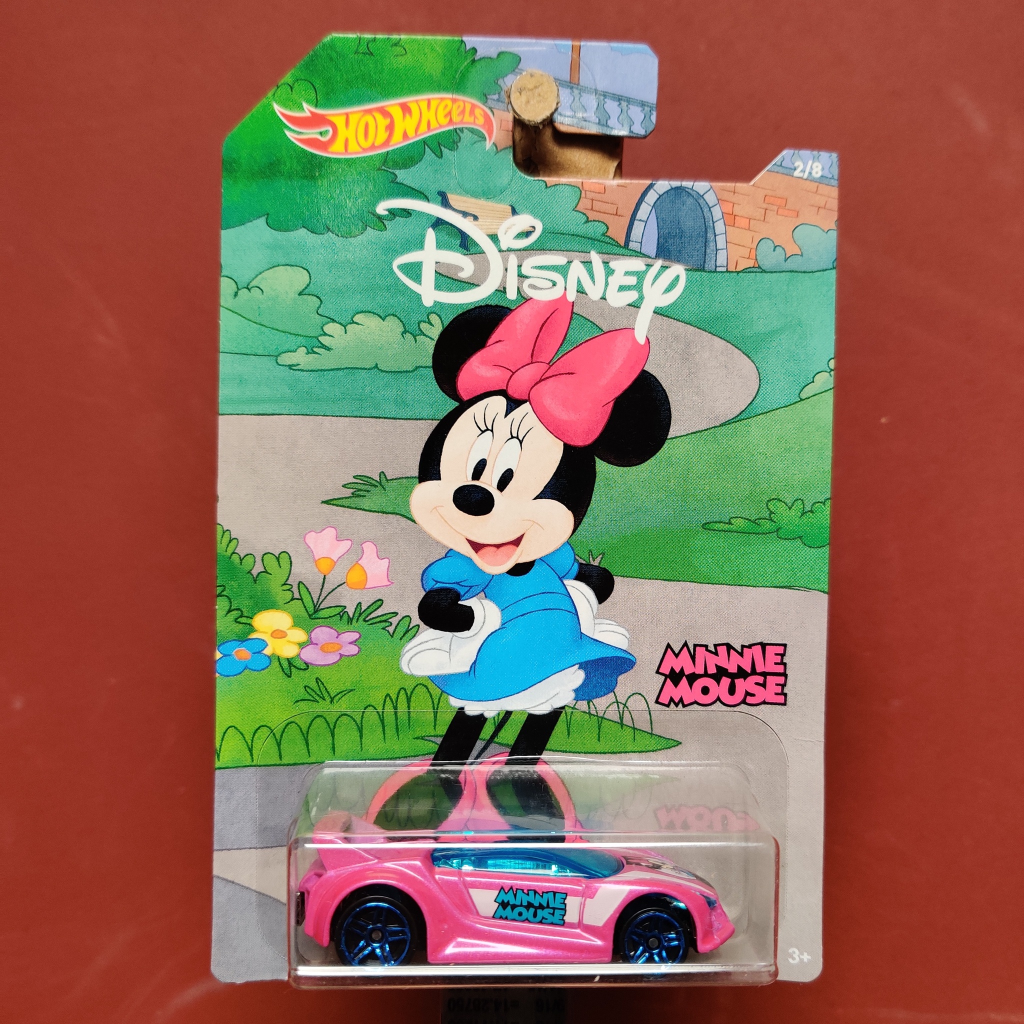 Skala 1/64 Hot Wheels Disney - QUICK N' SIK Minnie Mouse - Mimmi Pigg