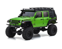 Skala 1/24 Mini-Z 4X4 MX-01 Jeep Wrangler Rubicon Green (KT531P)