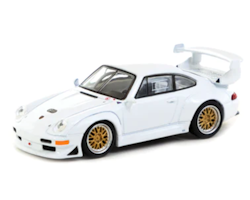Skala 1/64 Porsche 911 GT2 White fr Schuco + Tarmac Works - COLLAB64