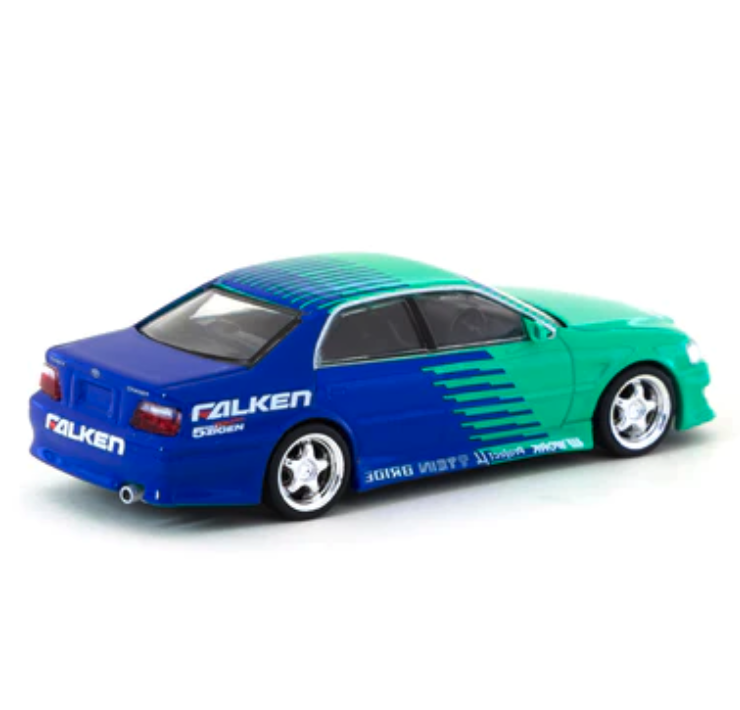 Scale 1/64 Toyota Chaser JZX 100 - Falken fr Tarmac Works - GLOBAL64