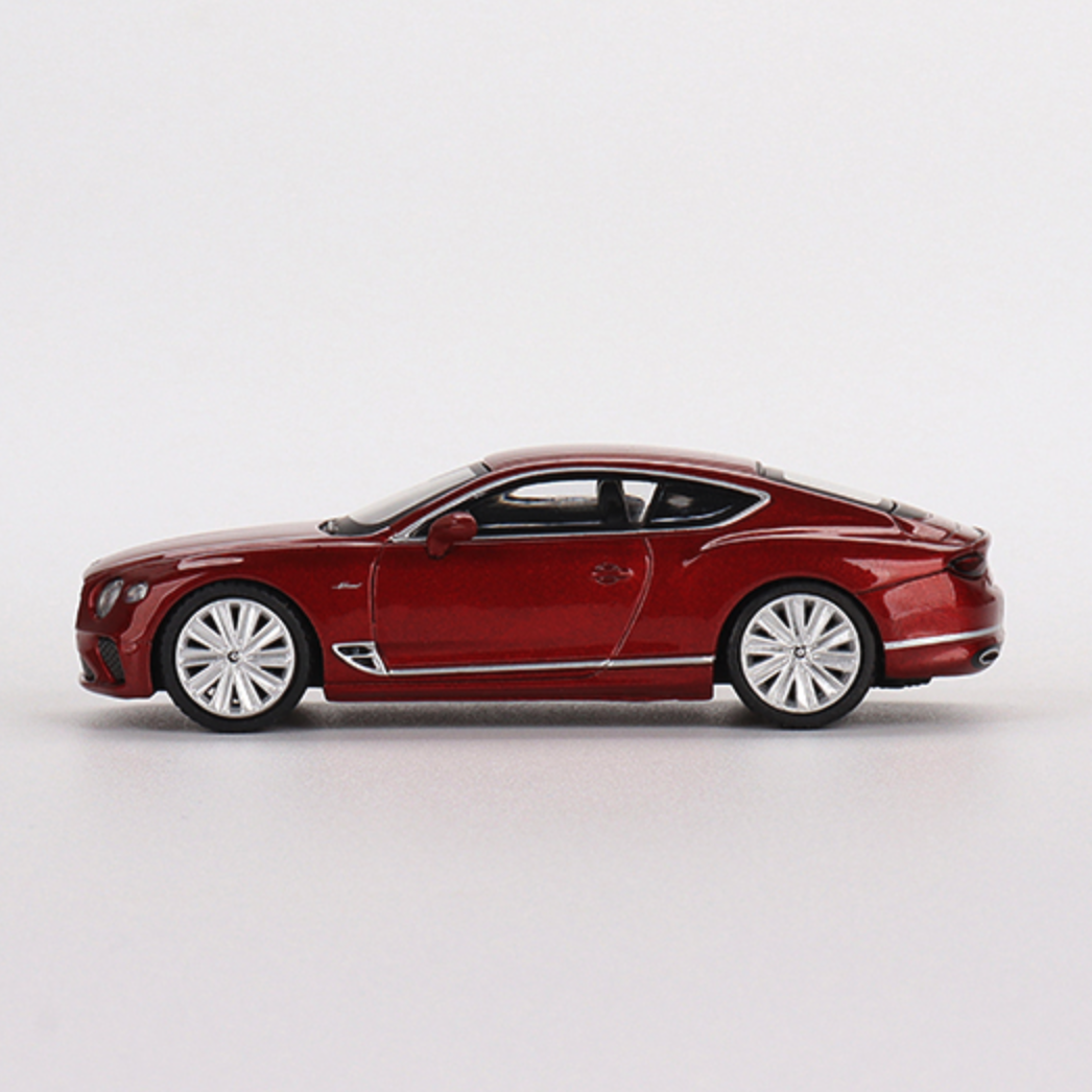 Skala 1/64 Bentley Continental GT Speed 2022 Candy Red fr MINI GT