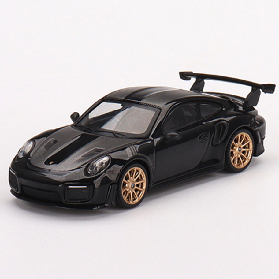 Skala 1/64 - Porsche 911(991) GT2 RS Weissach Package Black - från MINI GT