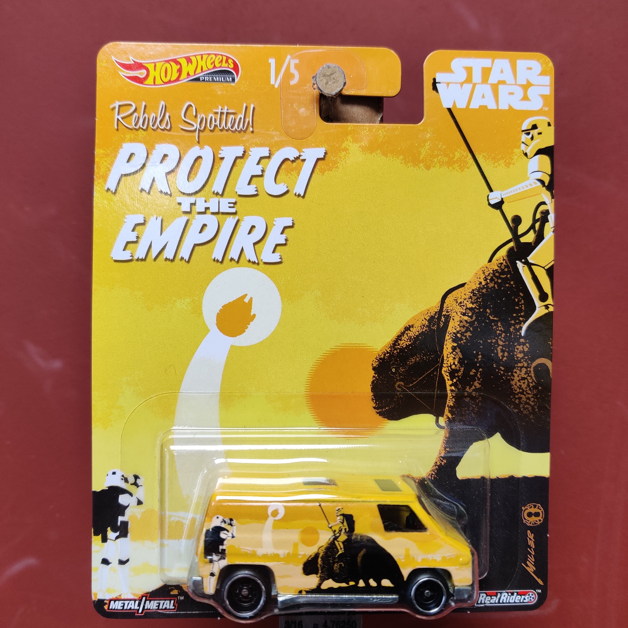 Skala 1/64 Hot Wheels PRENEUM - SUPER VAN "Star Wars - Protect the Empire"