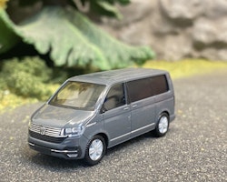 Skala 1/87 H0, Volkswagen T6.1 buss, Mörk grå från HERPA