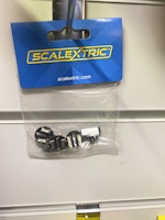 Skala 1/32 Tillbehör t Scalextricbilar f Bilbana: Guide blade/Braid plates 4-pack