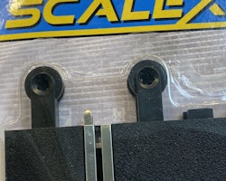 Skala 1/32 Adapterskenor mellan Klassiska Scalextric till Scalextric Sport (C8222) 175mm