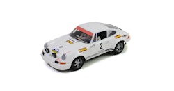 Scale 1/32 Analog FLY slotcar: Porsche 911R #2 Rally Lugo 1969, Lim Ed. 350 ex