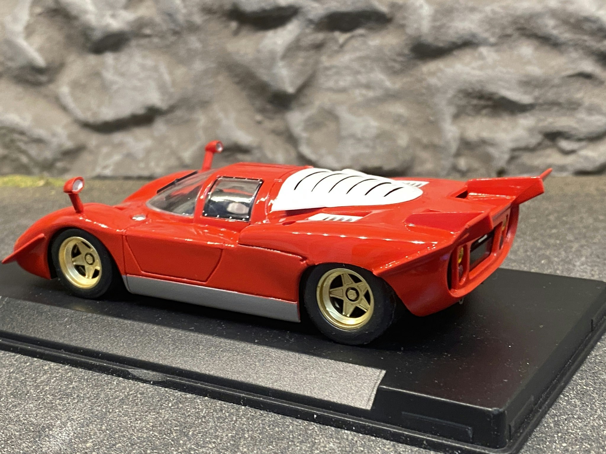 Scale 1/32 Analog FLY slotcar: Ferrari 512 S Berlinetta, without decals