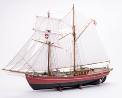 Skala 1/50 Byggmodell av BB578 Lilla Dan med Träskrov - från Billing Boats