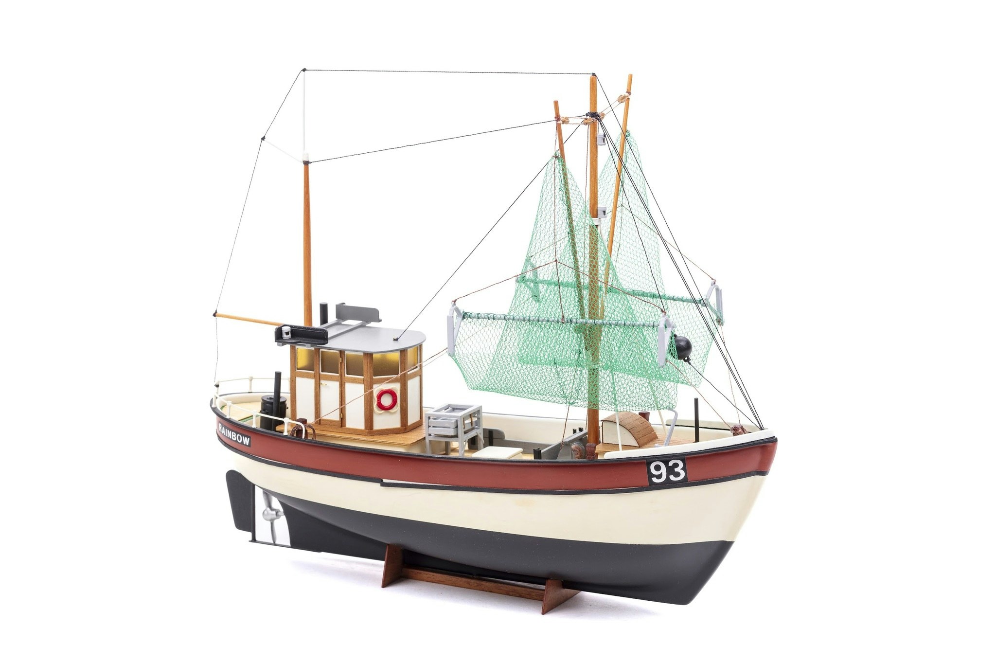 Scale 1/30 Constructionmodel of Rainbow 201, Fishing Boat - from Billing Boats