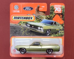 Scale 1/64 MATCHBOX 70 years - Ford Ranchero 1970