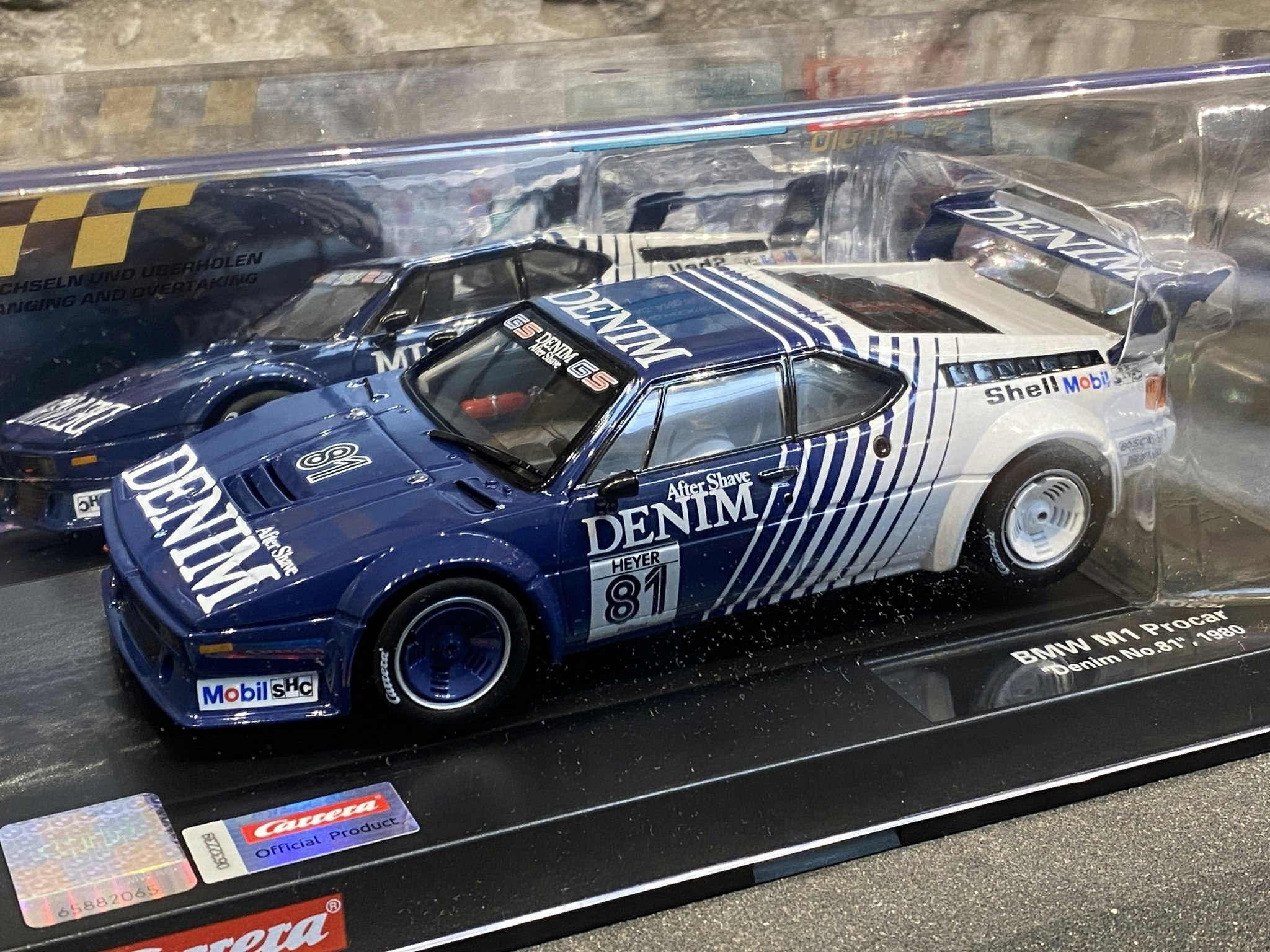 Scale 1/24 Digital/Analog Slotcar fr Carrera: BMW M1 Procar #5 Hockenheim 1979