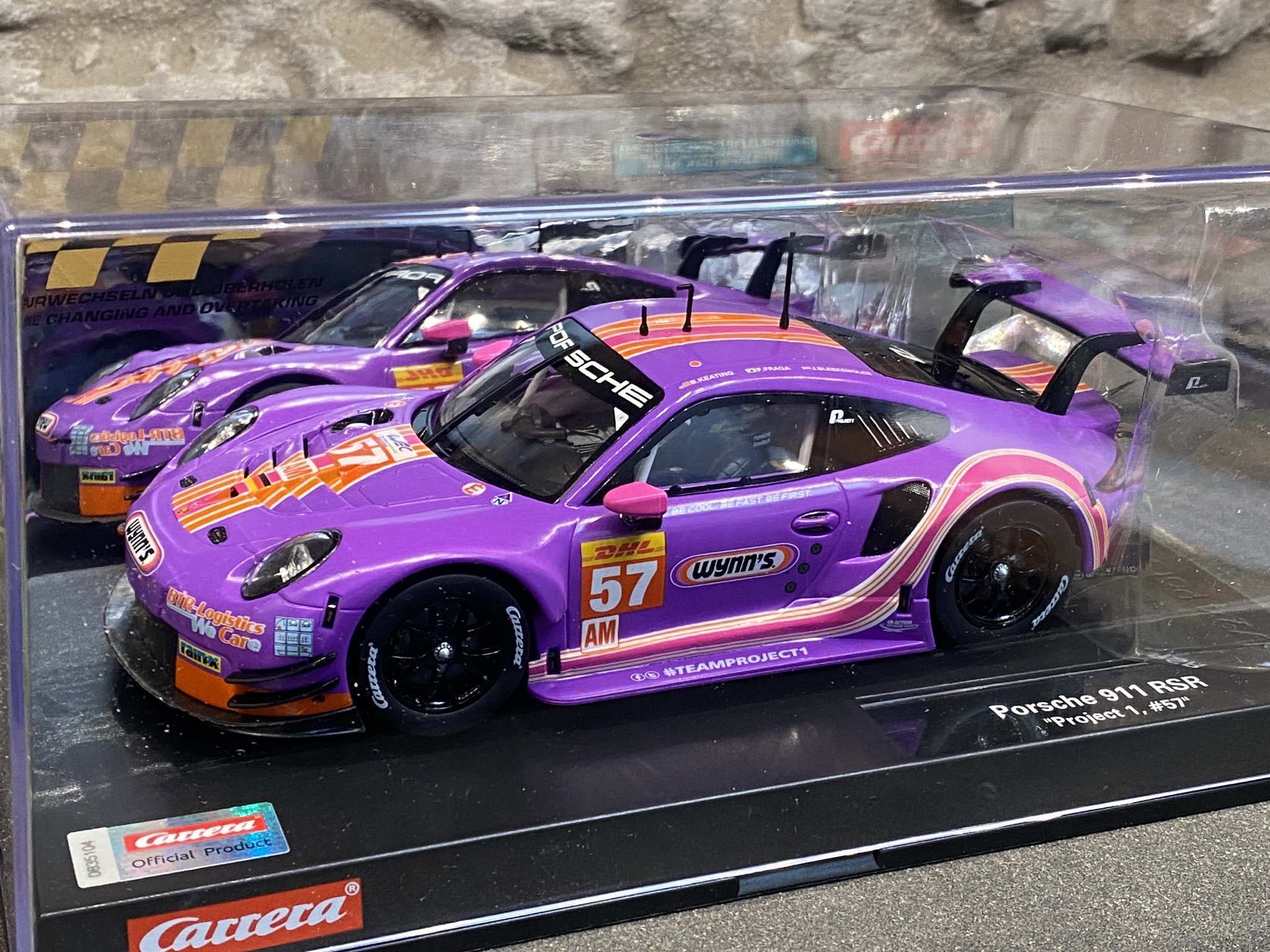 Skala 1/24 Digital/Analog bil till bilbana fr Carrera: Porsche 911 RSR Project 1 #57