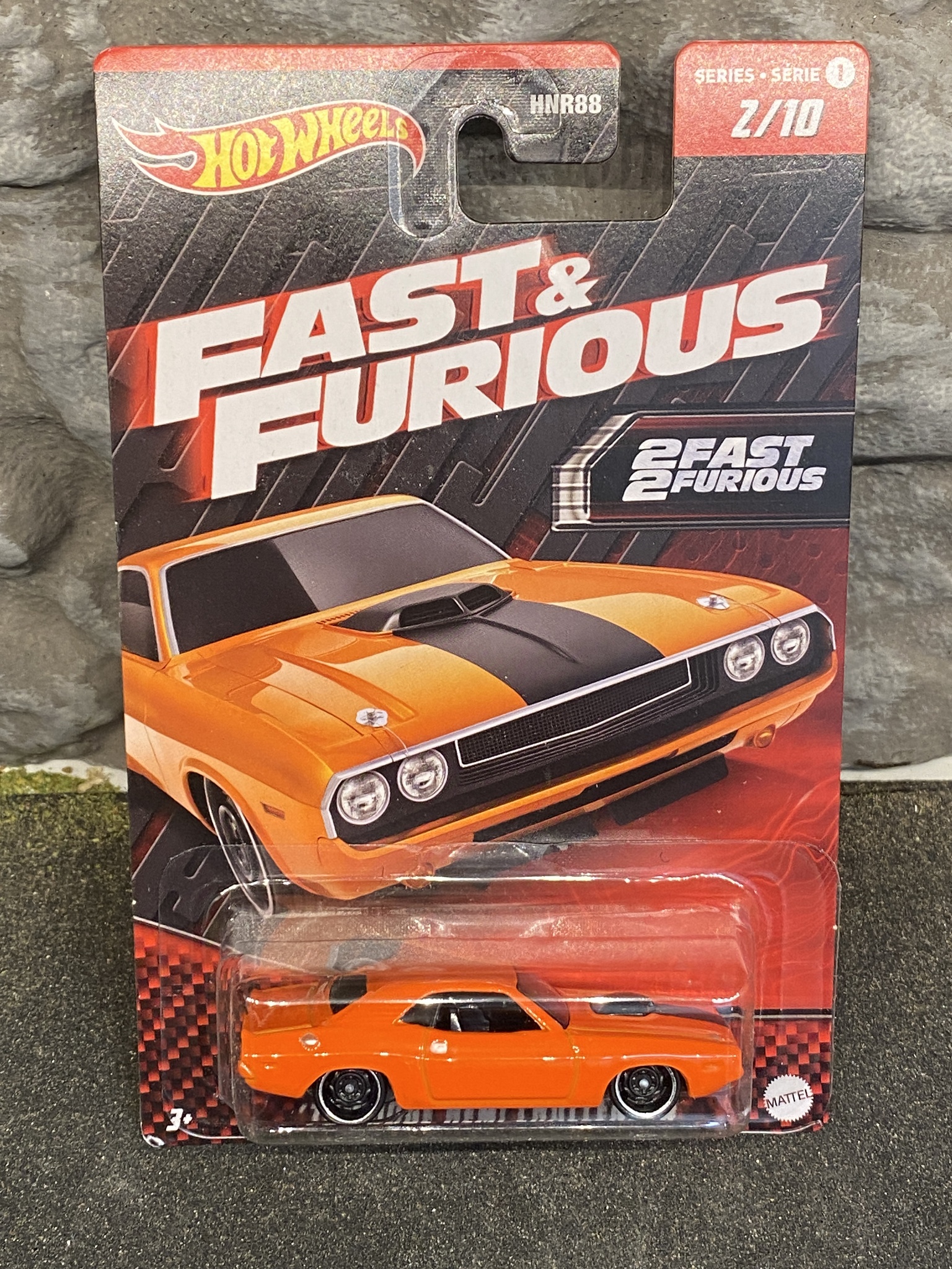 Skala 1/64 Hot Wheels "Fast & Furious" - Dodge Hemi Challenger 70'