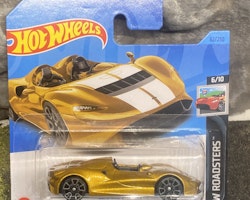 Skala 1/64, Hot Wheels: McLaren Elva, Gold