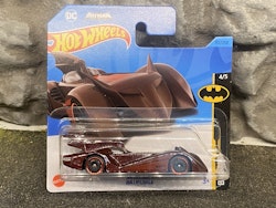 Skala 1/64, Hot Wheels "BATMAN": Batmobile (röd metalic)