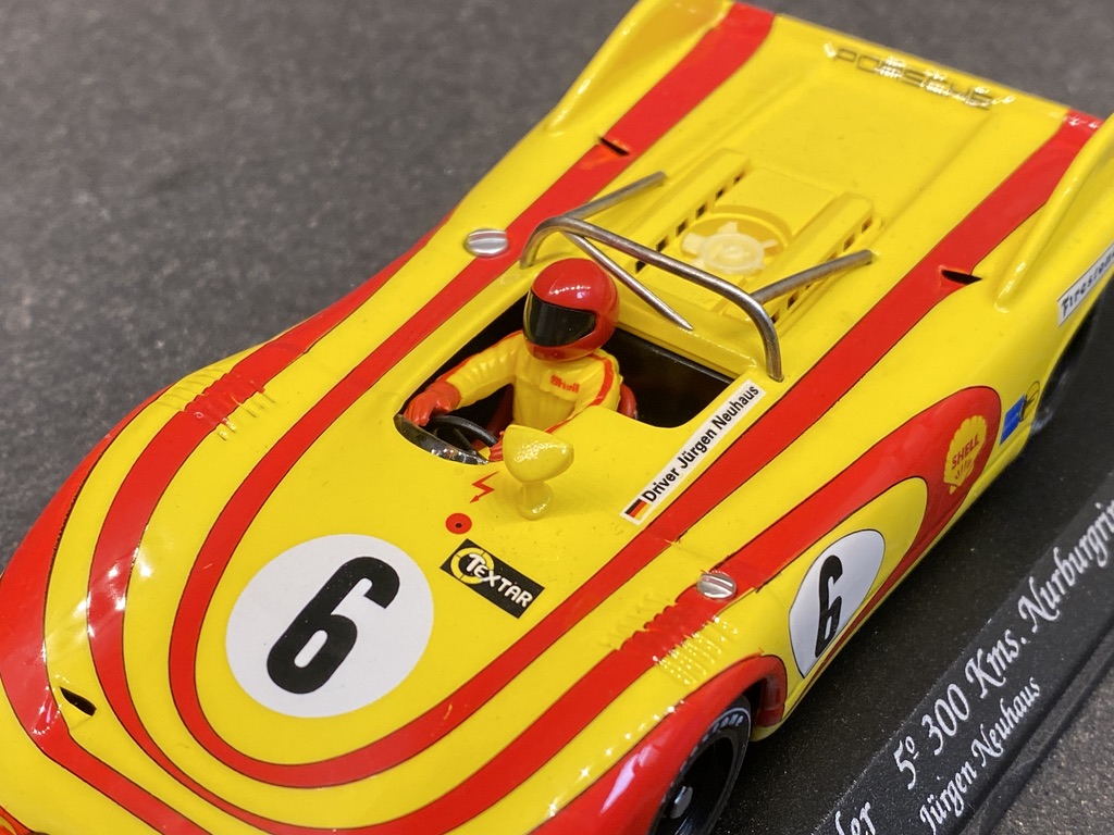 Skala 1/32 Analog GB track slotcar/ Bil t Bilbana: Porsche 917 Spyder - Nurburgring 72