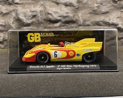 Skala 1/32 Analog GB track slotcar/ Bil t Bilbana: Porsche 917 Spyder - Nurburgring 72