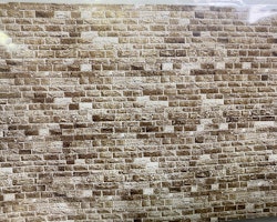 NOCH 57720 Basalt wall/Tegel mur 64x15 cm Extra lång/long f H0 & TT