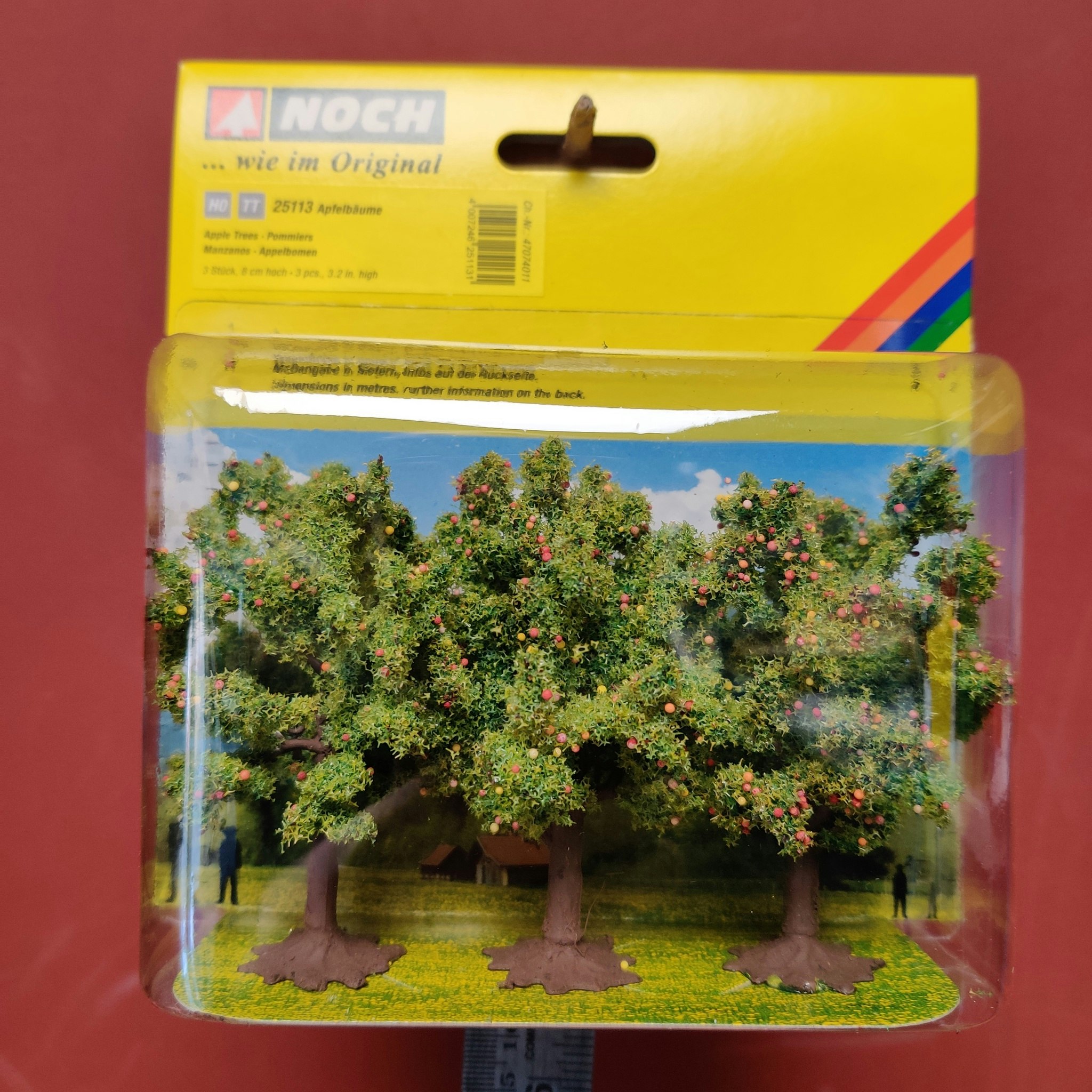 NOCH 25113 Äppleträd/Apple trees 3 stycken/pcs