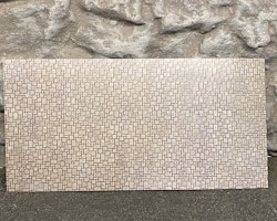 NOCH 56722 Modern Gatsten/Paving stone - 3D Cardboard Sheet 25x12,5 cm f H0 & TT