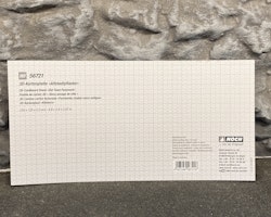 NOCH 56721 Old Gatsten/Paving stone - 3D Cardboard Sheet 25x12,5 cm f H0 & TT