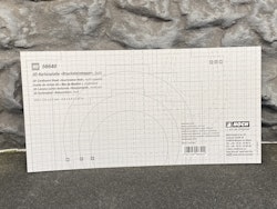 NOCH 56640 Huggen stenmur/Quarry stone wall - 3D Cardboard Sheet 25x12,5 cm f H0 & TT
