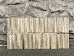 NOCH 56664 Timmervägg/Timber wall - 3D Cardboard Sheet 25x12,5 cm f H0 & TT