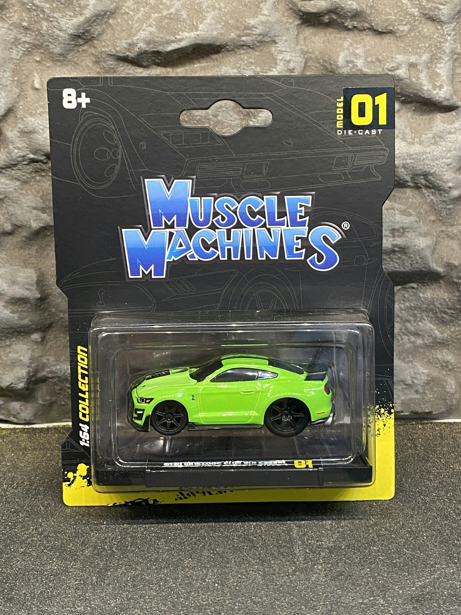 Skala 1/64 Maisto Muscle Machines - 2020 Shelby Mustang GT500