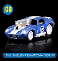 Skala 1/64 Maisto Muscle Machines - 1965 Shelby Daytona Coupe #13 - blue
