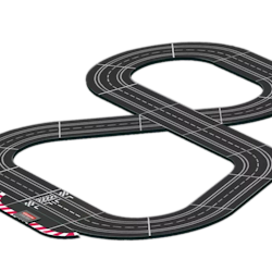 Skala 1/32 Analog bilbana/Slotracing set fr Carrera: DTM For Ever