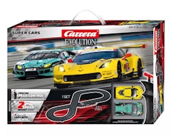 Skala 1/32 Analog bilbana/Slotracing set fr Carrera: Super Cars