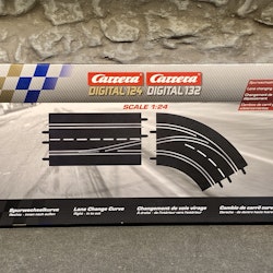 Skala 1/32 & 1/24 Spårväxel/ Lane Change Curve fr Carrera (Digital) 20030364