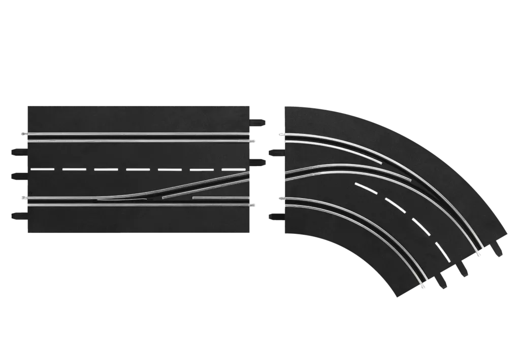 Skala 1/32 & 1/24 Spårväxel/ Lane Change Curve fr Carrera (Digital) 20030364