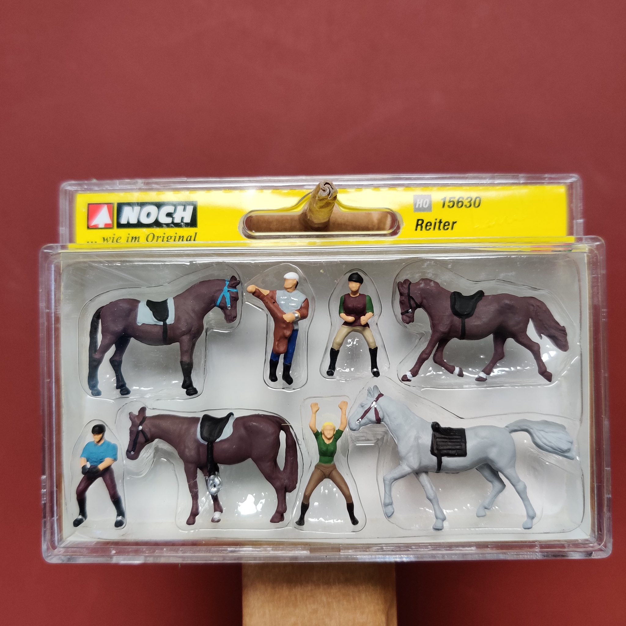 NOCH 15630 Skala H0, Figurer Hästar & ryttare/Figures Horses & Riders