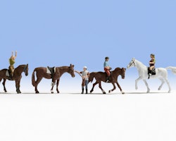 NOCH 15630 Skala H0, Figurer Hästar & ryttare/Figures Horses & Riders