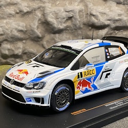 Skala 1/24 Volkswagen Polo R WRC #1, Winner Rally Catalunya 2014 fr IXO Models