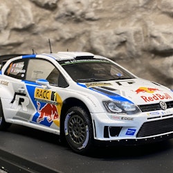 Skala 1/24 Volkswagen Polo R WRC #1, Winner Rally Catalunya 2014 fr IXO Models