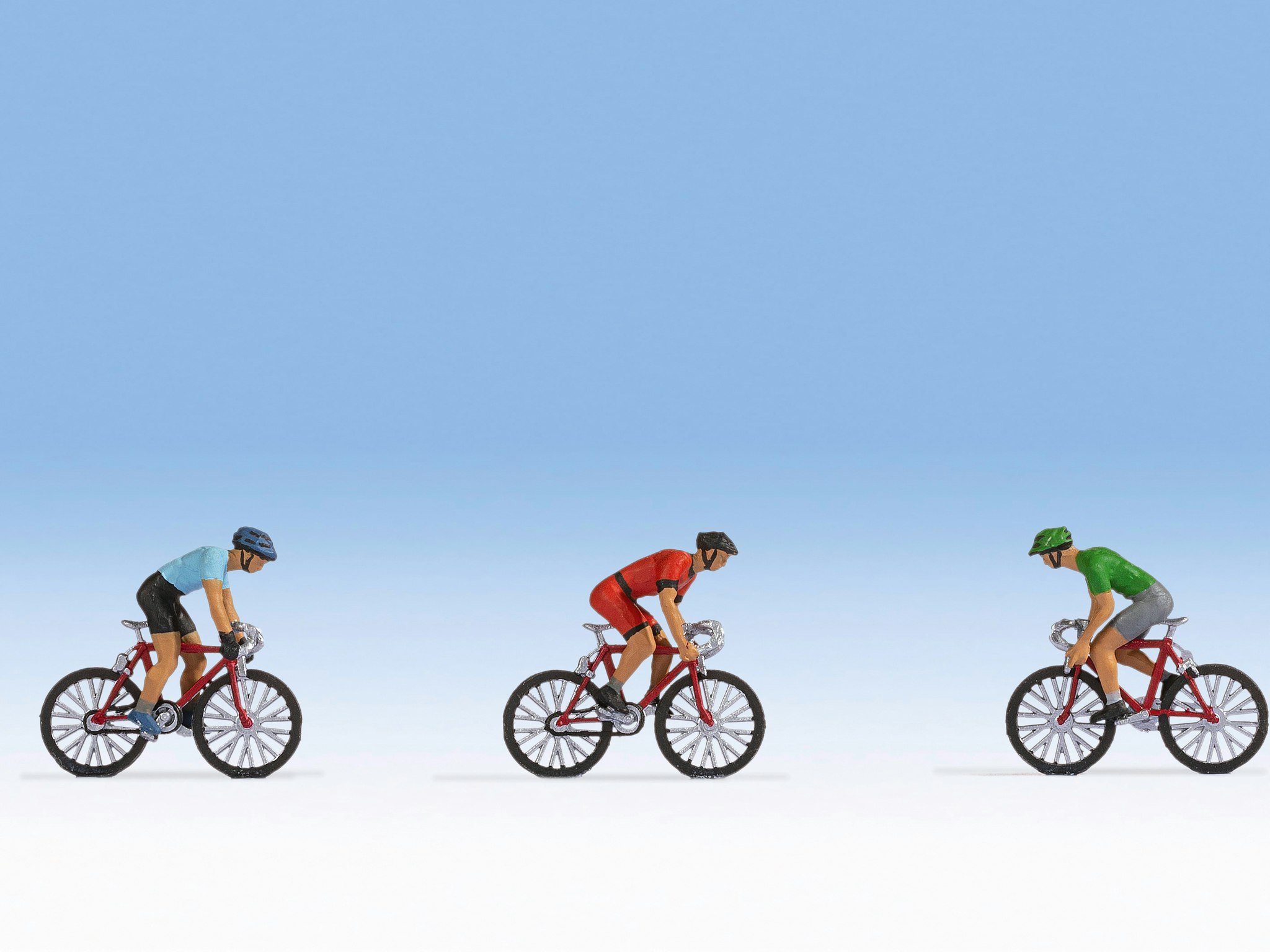 NOCH 15897 Skala H0, Figurer Tävlingscyklister/Figures Bicycle Racers