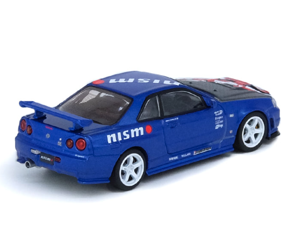 Skala 1/64 NISSAN SKYLINE GTR (R34) R-TUNE Concept Tokyo Auto Salon 2000 fr Inno64