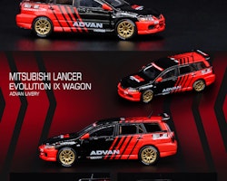 Skala 1/64 MITSUBISHI LANCER EVOLUTION IX Wagon "ADVAN" Livery fr Inno64