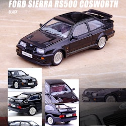 Skala 1/64 FORD SIERRA RS500 COSWORTH Black fr Inno64