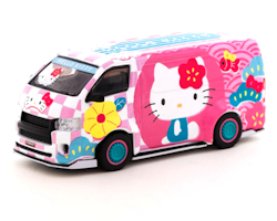 Skala 1/64 Toyota Hiace Widebody - Hello Kitty Capsule Summer Festival fr Inno64