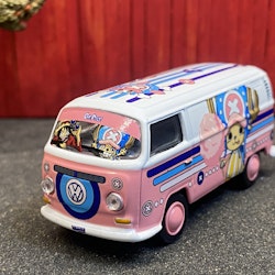 Skala 1/64 Model Car Collection fr TARMAC Works + One Piece: VW T2 Panel van